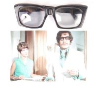 DEPARTMENT S & JASON KING (1971) PAIR OF SCREEN MATCHED GLASSES