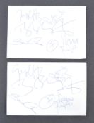 PETER WYNGARDE ESTATE - THE BOOMTOWN RATS AUTOGRAP