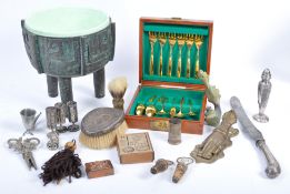 PETER WYNGARDE ESTATE - COLLECTION OF METALWARES