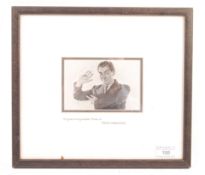 TONY HANCOCK - RARE EARLY AUTOGRAPHED PUBLICITY PH