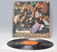 A vinyl long play LP record album by The Deviants – Disposable – Original Stable Records 1st U.K.