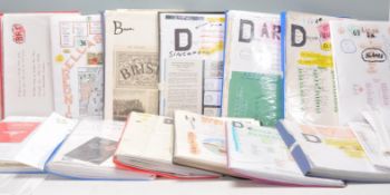 A large collection of 20th Century British Empire stamps, first day covers and ephemera to include