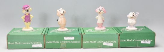 Top Cat - A group of four Beswick ceramic Top Cat figures to include Top Cat, Choo Choo, Benny and