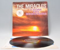 A vinyl long play LP record album by The Miracles – From The Beginning – Original Tamla Motown 1st