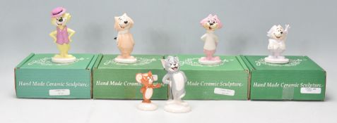 Top Cat - A group of four Beswick ceramic Top Cat figures to include Top Cat, Choo Choo, Benny and