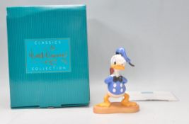 A Walt Disney Classics collection limited edition Donald Duck Fowl Mood figurine. Limited edition