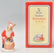 A Royal Doulton Bunnykins ceramic figure Santa Bunnykins 'Happy Christmas' Christmas tree ornament
