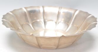 A sterling silver Reed & Barton centrepiece bowl h