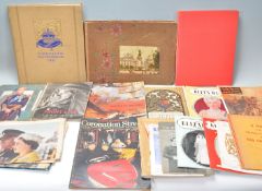 A collection of early and mid 20th Century ephemera to include a selection of Royal commemorative