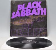A vinyl long play LP record album by Black Sabbath – Master Of Reality – Original WWA UK Press – WWA