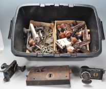 A good collection of late 19th and early 20th Century architectural door fittings, with many