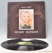 A vinyl long play LP record album by Mary Hopkins – Postcard – Original Apple 1st U.K. Press –