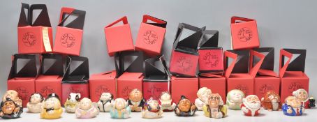 A mixed collection of nineteen ceramic Kevin Francis face pots to include Rudy Giuliani, Cupid,