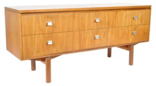 WILLIAM LAWRENCE RETRO SIX DRAWER SIDEBOARD UNIT