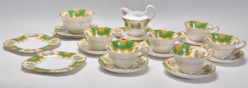 A good vintage 20th Century bone china tea service