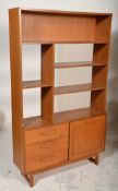 A mid century teak wood veneer Stateroom room divi