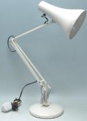 A vintage retro 20th Century anglepoise desk lamp