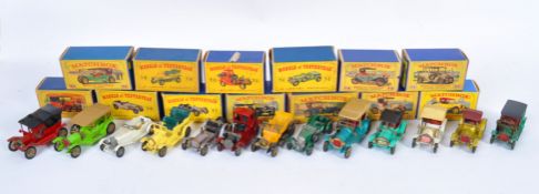 COLLECTION OF MATCHBOX MODELS OF YESTERYEAR Y SERIES MODELS