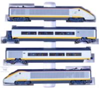 HORNBY 00 GAUGE 4-CAR EUROSTAR BOXED MODEL RAILWAY SET