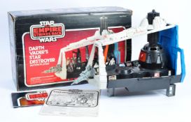 RARE VINTAGE STAR WARS ' DARTH VADER'S STAR DESTROYER PLAYSET
