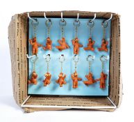 VINTAGE 1980'S RUSS MADE ALF KEYRING EX SHOP STOCK SALES STAND