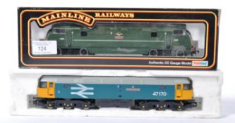 TWO ORIGINAL 00 GAUGE MODEL RAILWAY DIESEL LOCOMOTIVES