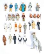COLLECTION OF 25X ASSORTED VINTAGE STAR WARS FIGURES