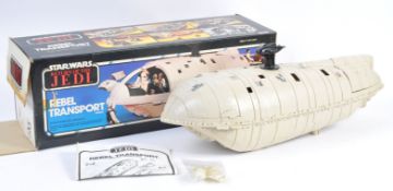 VINTAGE STAR WARS REBEL TRANSPORT ACTION FIGURE PLAYSET