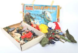 COLLECTION OF ORIGINAL ACTION MAN AND TOMMY GUNN ITEMS