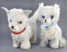 VINTAGE CHILTERN TOYS TEDDY BEAR CAT & WESTIE DOG