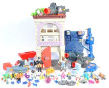 LARGE COLLECTION VINTAGE KENNER REAL GHOSTBUSTERS FIGURES