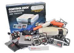 ORIGINAL NINTENDO NES VIDEO GAMES COMPUTER CONSOLE AND GAMES