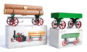 VINTAGE MAMOD LIVE STEAM TRACTION ENGINE BOXED ACCESSORIES