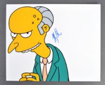 THE SIMPSONS - HARRY SHEARER - MR BURNS SIGNED 8X10