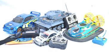 COLLECTION OF RADIO CONTROLLED VEHICLES