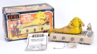 VINTAGE PALITOY STAR WARS JABBA THE HUTT PLAYSET 100% COMPLETE