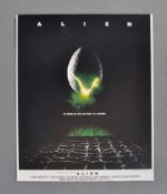 ALIEN - RIDLEY SCOTT - AUTOGRAPHED MINI POSTER