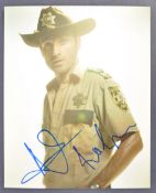 THE WALKING DEAD - ANDREW LINCOLN - SIGNED PHOTOGRAPH