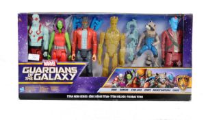HASBRO TITAN FIGURE SERIES GUARDIANS OF THE GALAXY SET