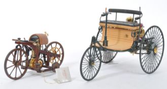 TWO ORIGINAL FRANKLIN MINT SCALE DIECAST MODELS