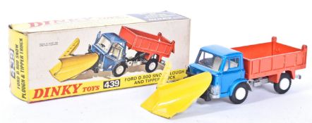 ORIGINAL DINKY TOYS 439 SNOW PLOUGH TIPPER TRUCK