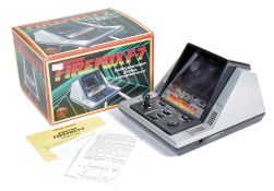 VINTAGE 1980'S GRANDSTAND FIREFOX F-7 PORTABLE VIDEO GAME