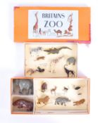 RARE ORIGINAL VINTAGE BRITAINS ZOO SET 27Z - COMPLETE