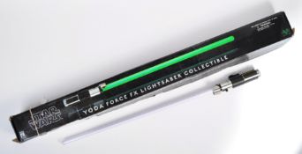 RARE MASTER REPLICAS STAR WARS YODA PROP LIGHTSABER