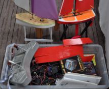 LARGE COLLECTION OF RC BOAT SPARES & ACCESSORIES