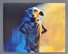 HARRY POTTER - DOBBY - TOBY JONES SIGNED PHOTOGRAPH