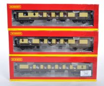 SET OF THREE HORNBY CODE 3 BRIGHTON BELLE CARRIAGES