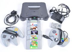 ORIGINAL NINTENDO M64 COMPUTER GAMES VIDEO CONSOLE