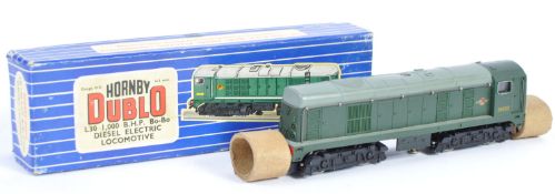 RARE HORNBY DUBLO 00 GAUGE THREE RAIL BOXED LOCOMOTIVE