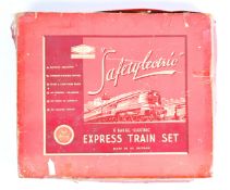 ORIGINAL RARE METTOY SAFETYLECTRIC 0 GAUGE TRAIN SET
